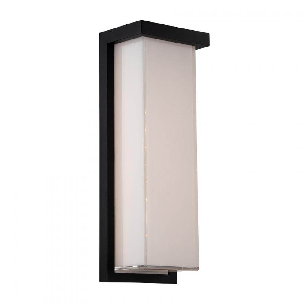 Ledge outdoor wall sconce light